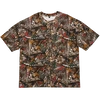 Футболка с принтом Real Tree Camo Red Star DTG | 100% хлопок, плотность 230 г/м², повседневная футболка в уличном стиле 1