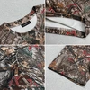 Футболка с принтом Real Tree Camo Red Star DTG | 100% хлопок, плотность 230 г/м², повседневная футболка в уличном стиле 6