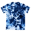 Camiseta oversized tie-dye com cordão de amarrar 240GSM 1