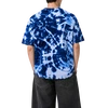 Camiseta oversized tie-dye com cordão de amarrar 240GSM 5