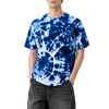 Camiseta oversized tie-dye com cordão de amarrar 240GSM 4