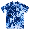 Camiseta oversized tie-dye com cordão de amarrar 240GSM 3