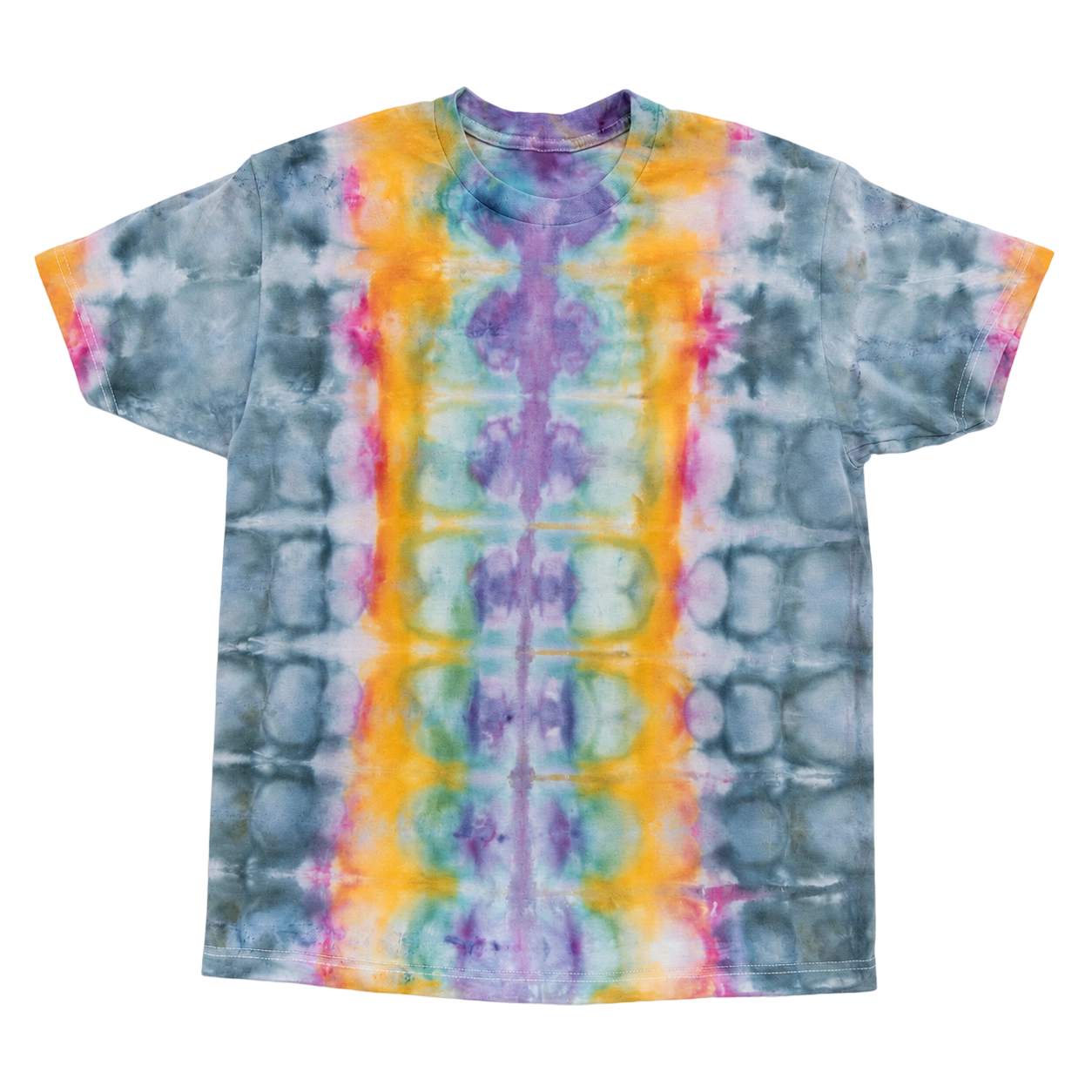 300GSM 100% Cotton Fold Tie Dye Oversized T-Shirt