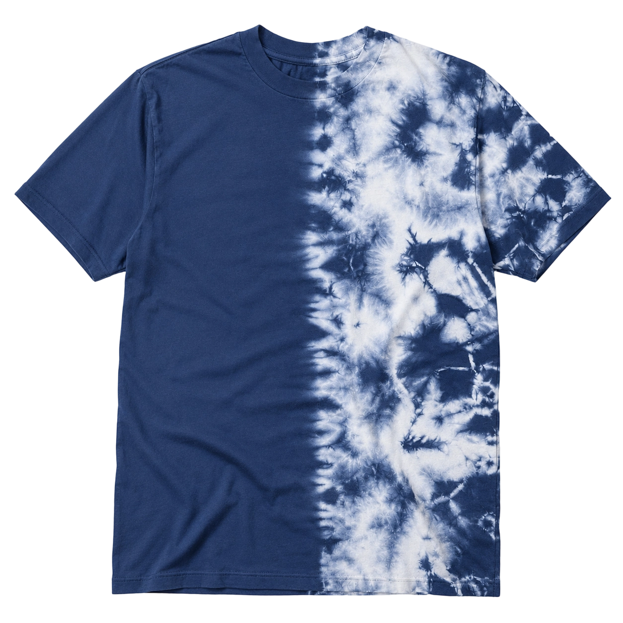 300GSM Half Dye Dip Dye 100%Cotton Oversized T-Shirt