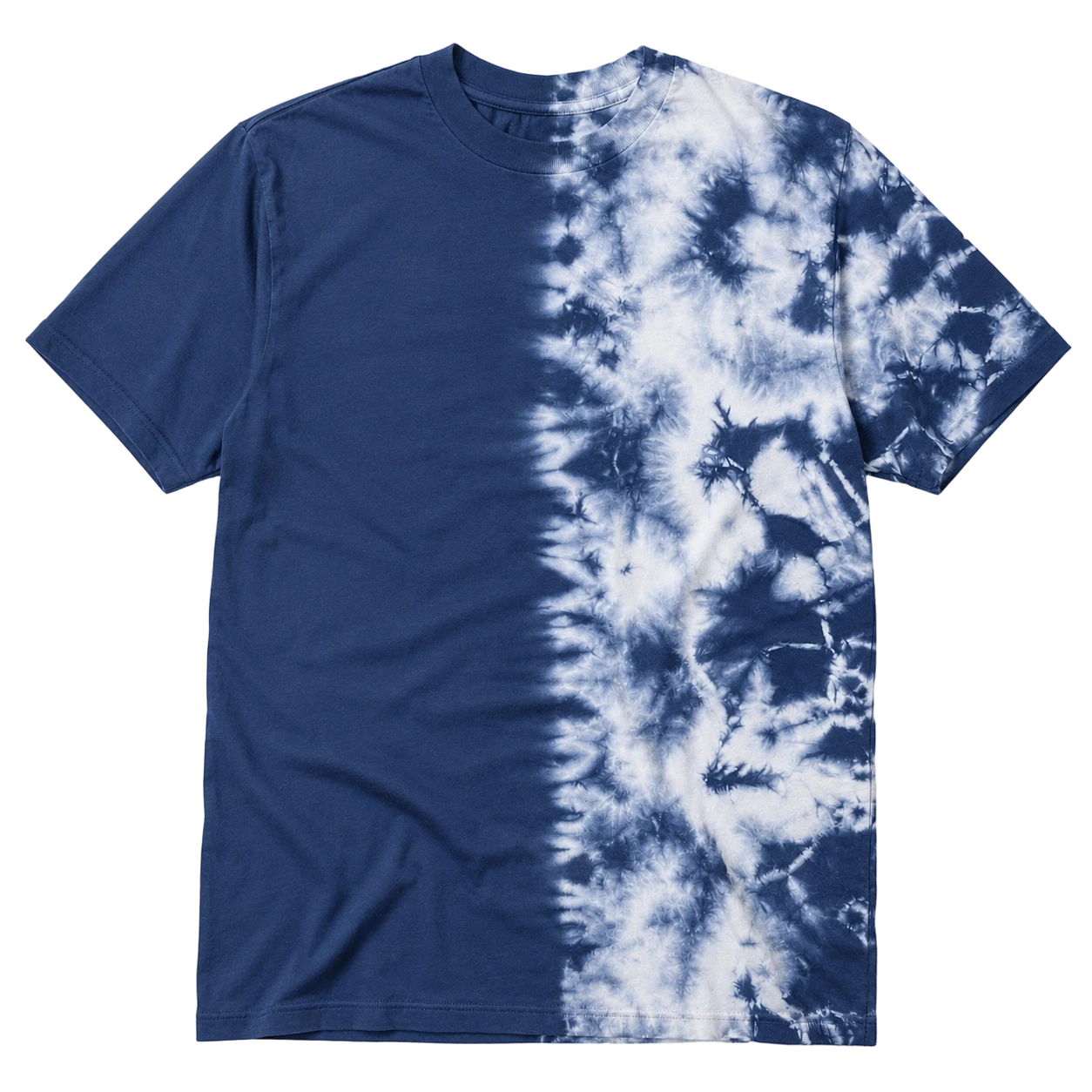 300GSM ハーフダイ ディップダイ 100%コットン オーバーサイズTシャツ 1