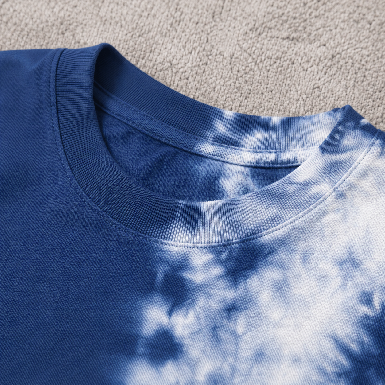 300GSM ハーフダイ ディップダイ 100%コットン オーバーサイズTシャツ 7
