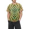 T-shirt in cotone pesante 260 g/m² con effetto specchio e tintura a ghiaccio, vestibilità comoda. 4