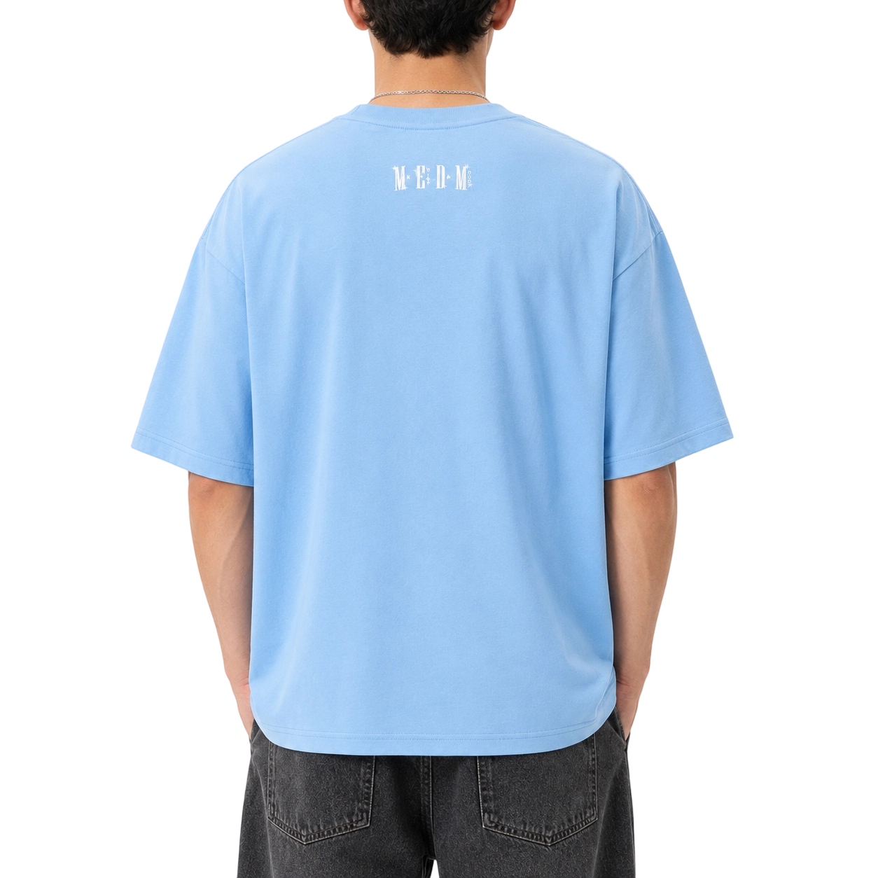 T-shirt oversize da 270 g/m² con ricamo di perline 5