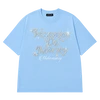 T-shirt oversize da 270 g/m² con ricamo di perline 1