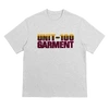 T-shirt girocollo premium in ciniglia di cotone biologico al 100%, 275 g/m², con ricamo. 1