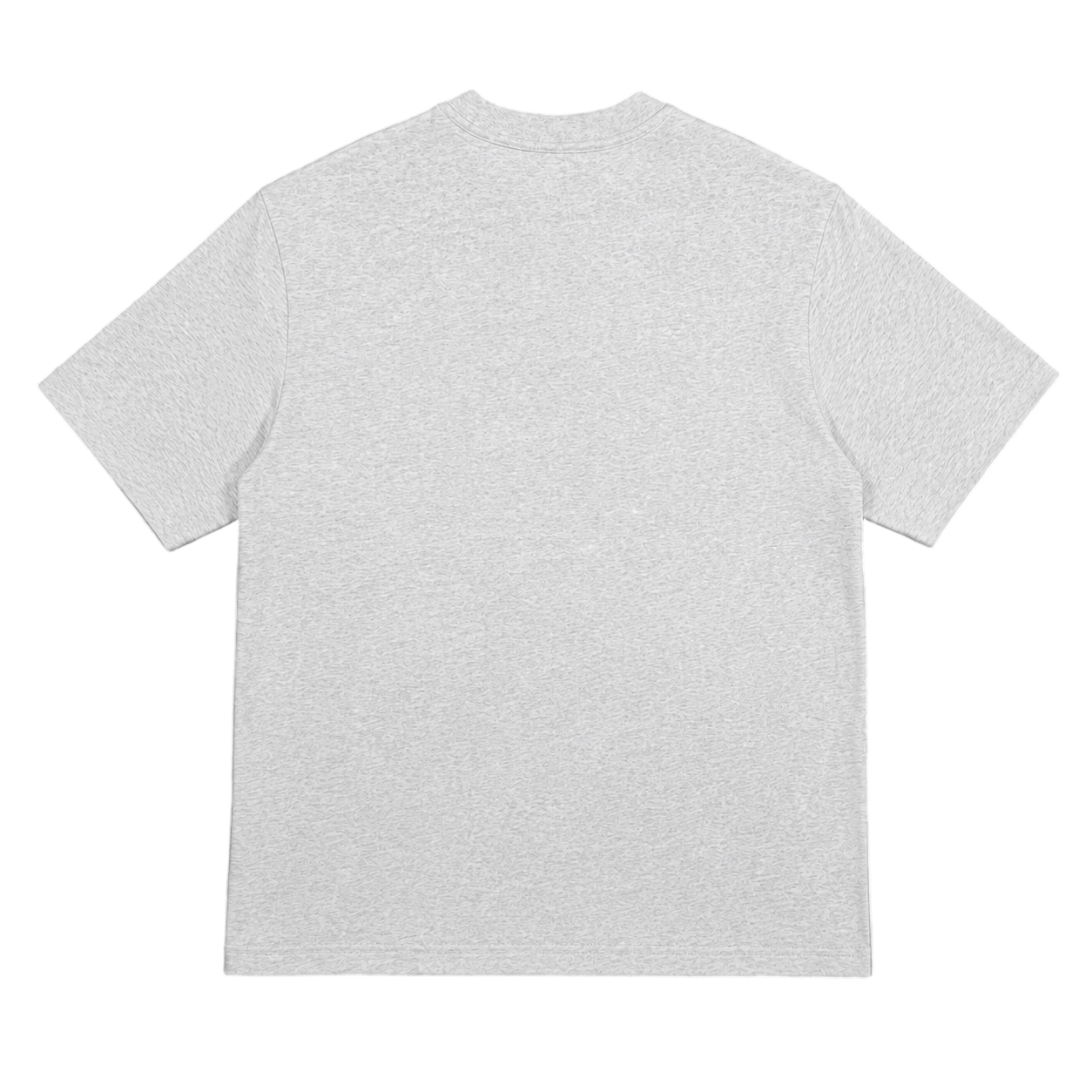 T-shirt girocollo premium in ciniglia di cotone biologico al 100%, 275 g/m², con ricamo. 3