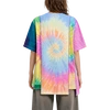 تی‌شرت مردانه طرح Spiral Tie Dye چند رنگ 240GSM با طرح وصله‌دار 5