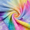 تی‌شرت مردانه طرح Spiral Tie Dye چند رنگ 240GSM با طرح وصله‌دار 2