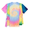 تی‌شرت مردانه طرح Spiral Tie Dye چند رنگ 240GSM با طرح وصله‌دار 3