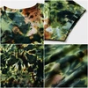 260GSM 100% Cotton Ice Dye Spiral Tie Dye Oversized T-Shirt 6