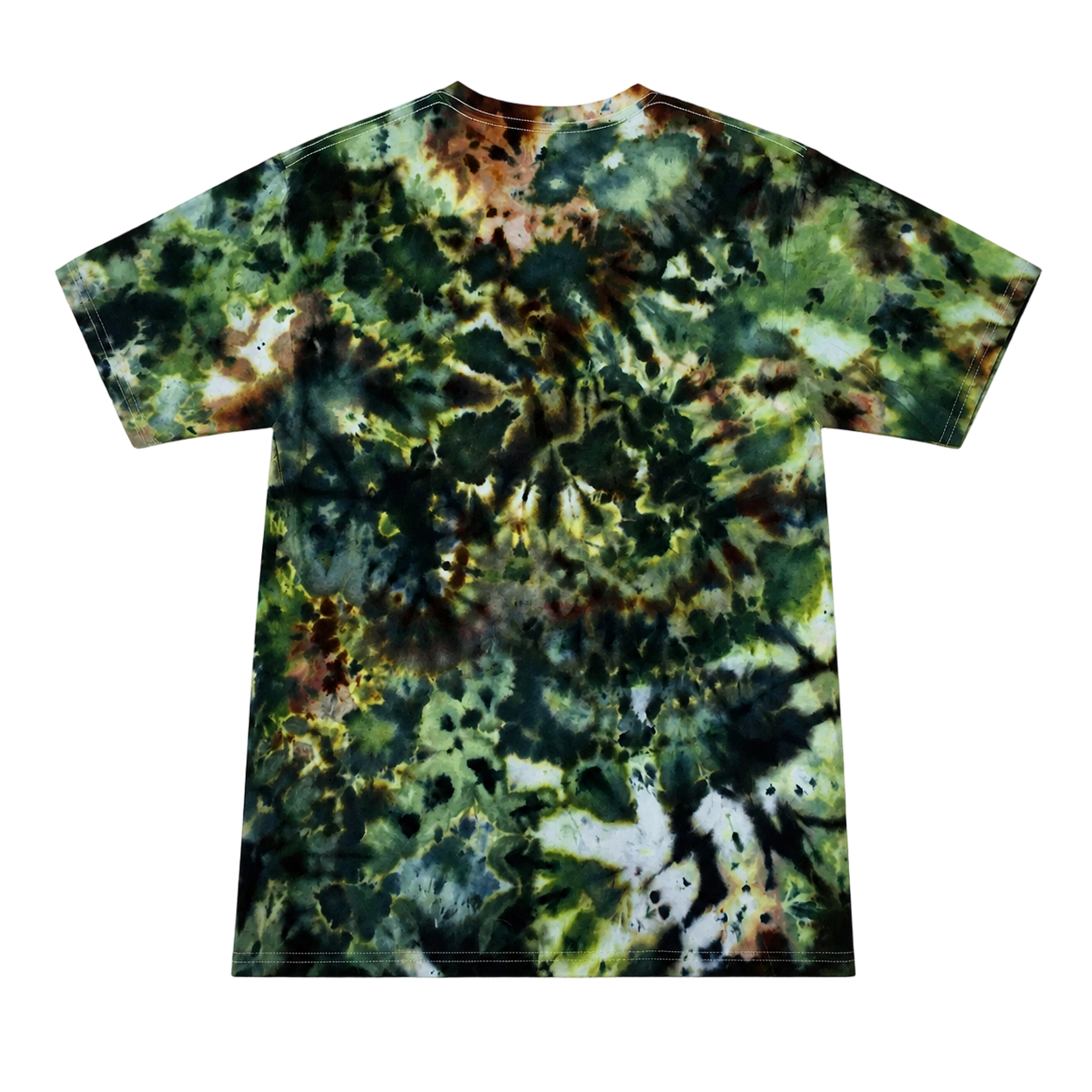 260GSM 100% Cotton Ice Dye Spiral Tie Dye Oversized T-Shirt 3