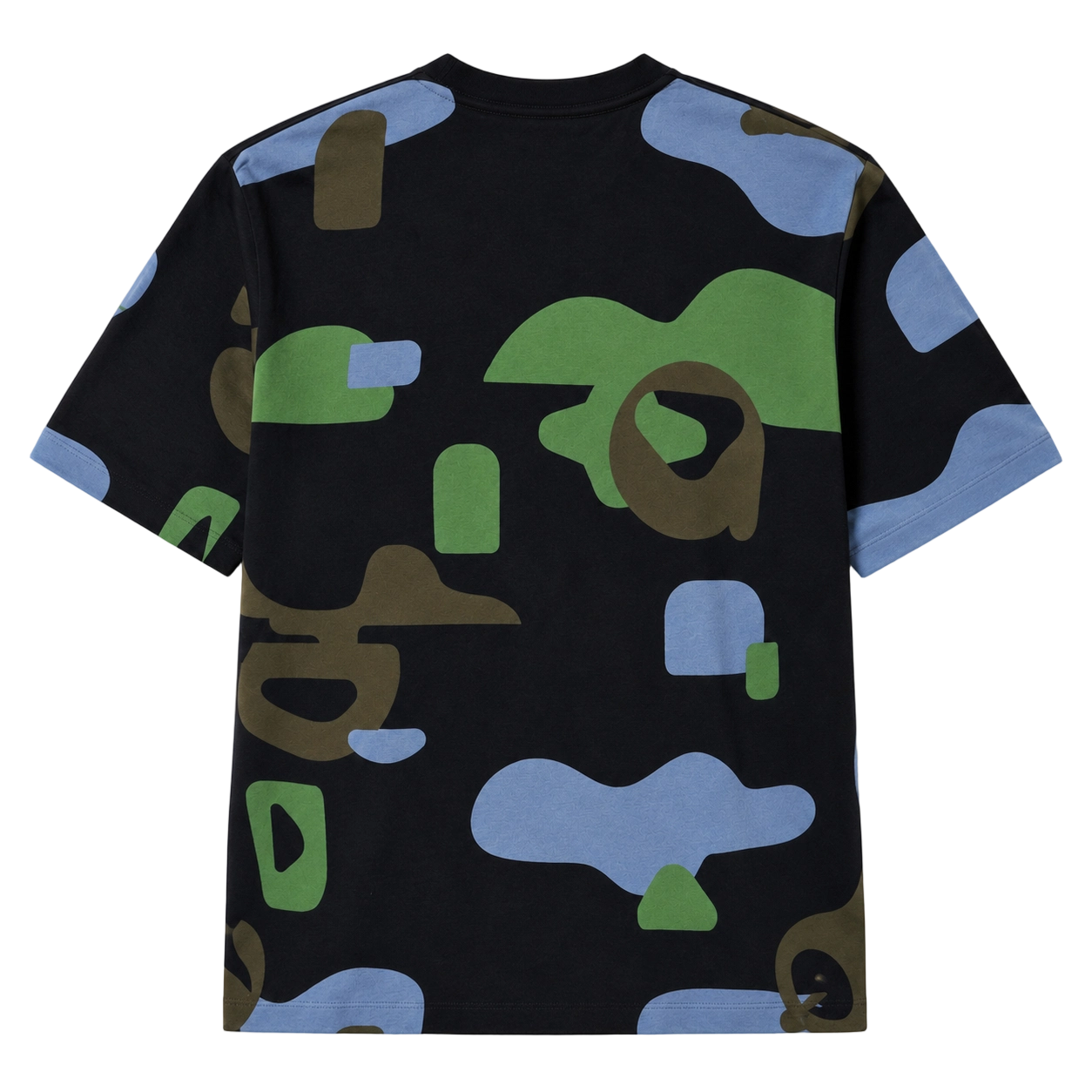 T-shirt en coton à manches longues et col rond, imprimé camouflage intégral 220 g/m² 3