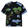T-shirt en coton à manches longues et col rond, imprimé camouflage intégral 220 g/m² 3