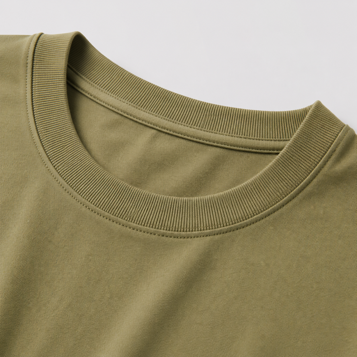 T-Shirt mit Rundhalsausschnitt aus 200 g/m² weicher Pima-Baumwolle 6