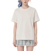 Camiseta de gola redonda em algodão e poliéster CVC 190GSM 3