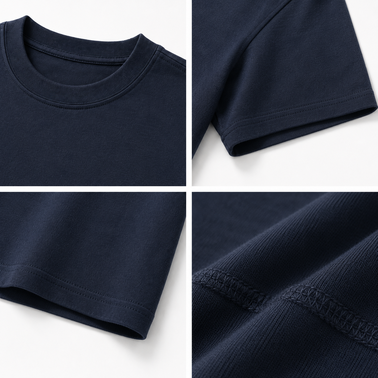 220公克重工作服棉滌混紡圓領T卹 5