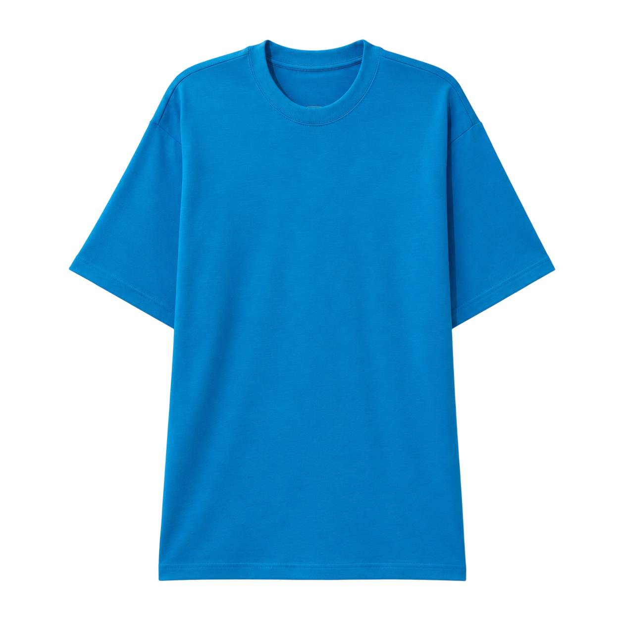 180GSM Bamboo Rib Neck T-Shirt
