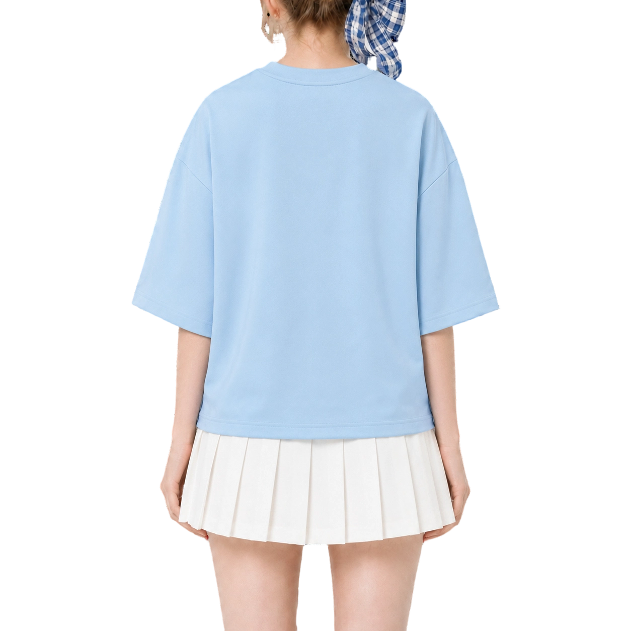 T-shirt girocollo leggera in poliestere da 140 g/m² 4