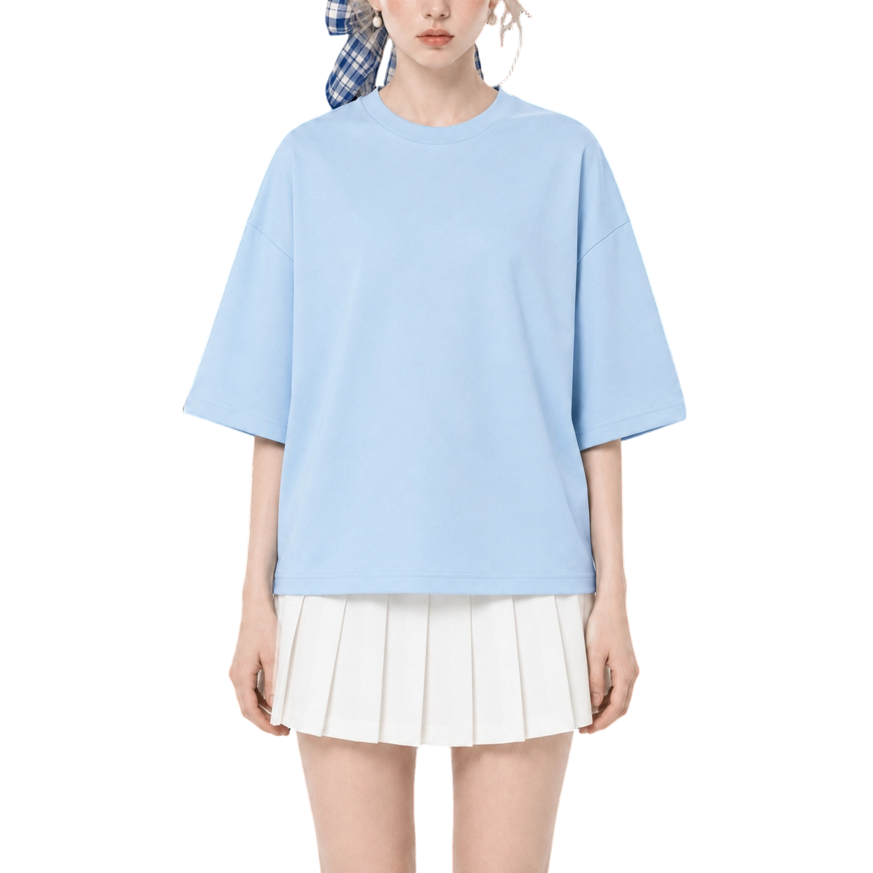 T-shirt girocollo leggera in poliestere da 140 g/m² 3