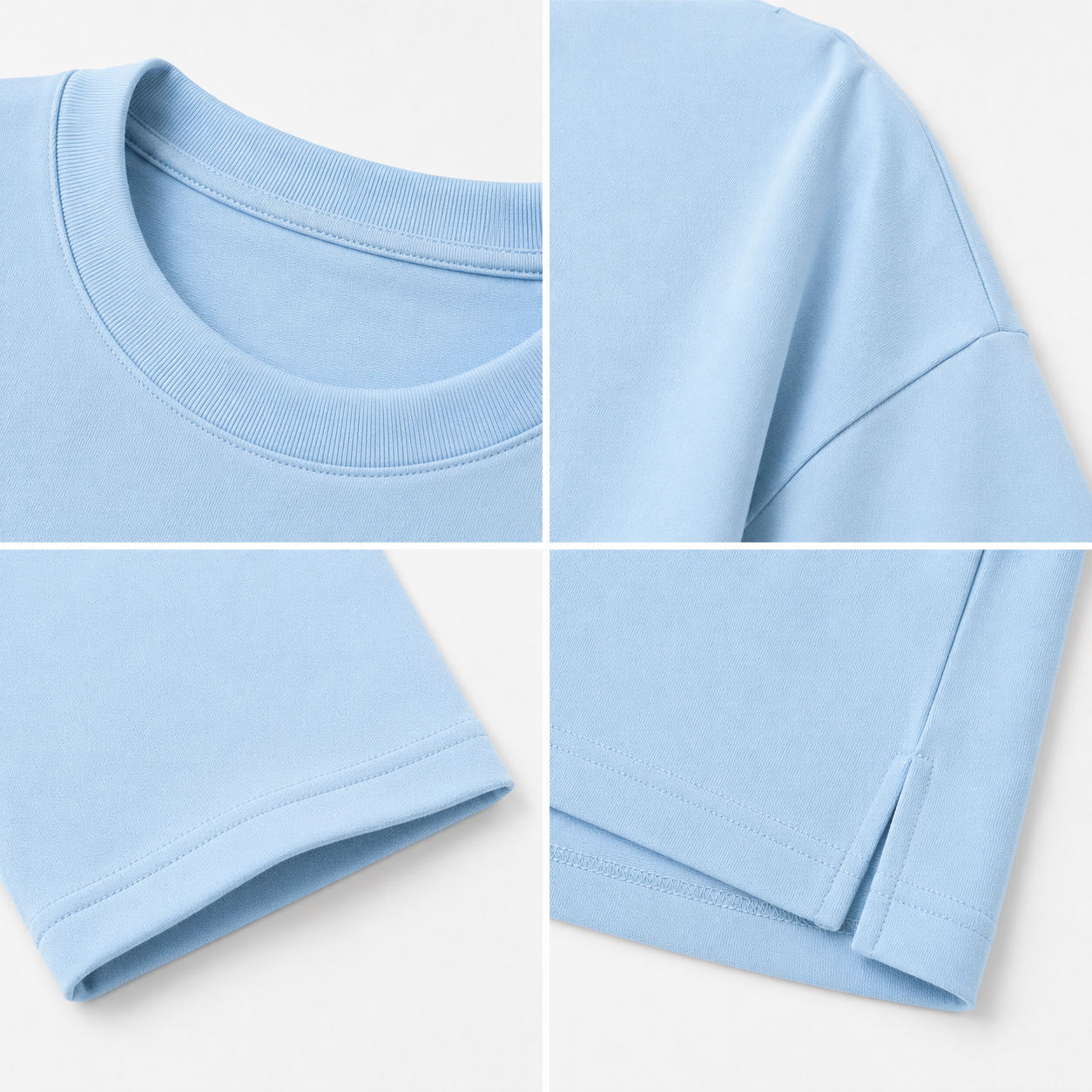 T-shirt girocollo leggera in poliestere da 140 g/m² 5