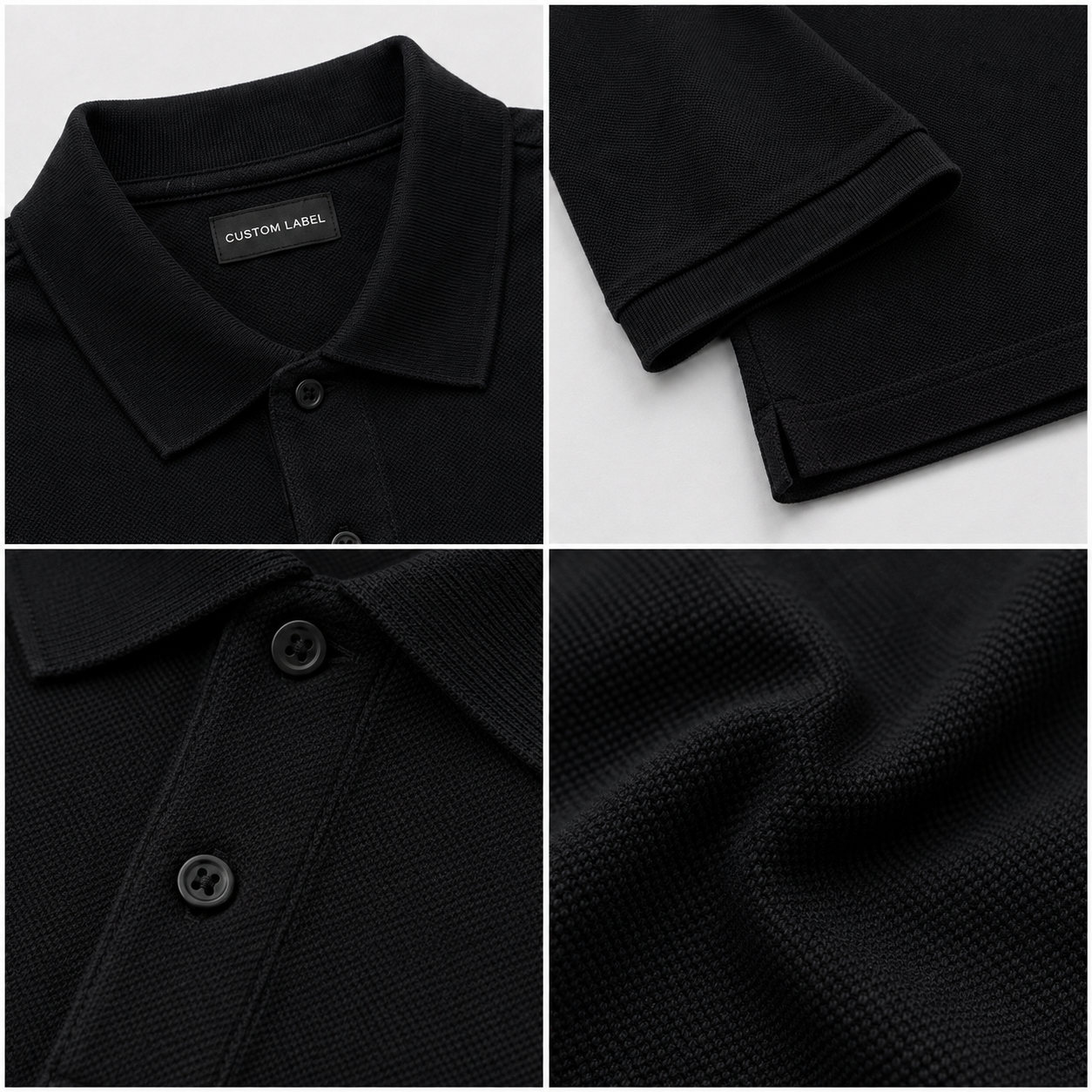 200GSM Premium Pique Polo Shirt 5