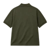 חולצת פולו חצי רוכסן משולבת מכותנה 220GSM 2
