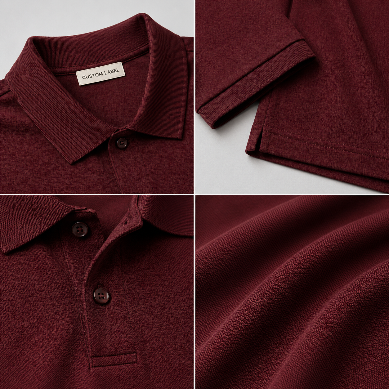 Polo en coton mercerisé 200 g/m² 5