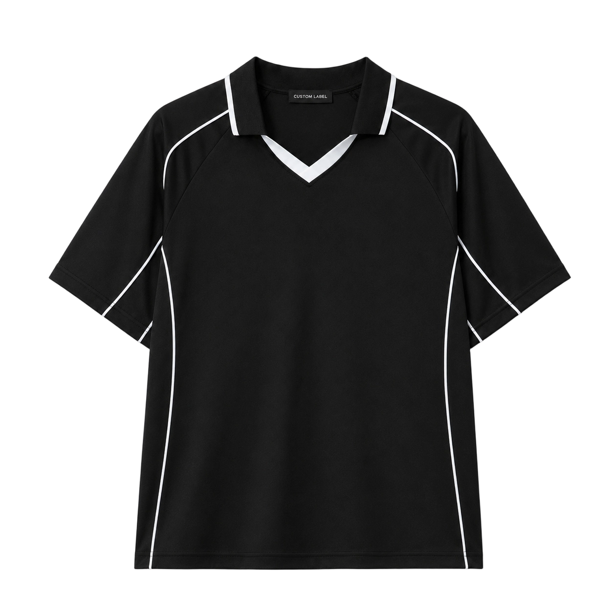 Polo sport rétro en polyester 180 g/m²