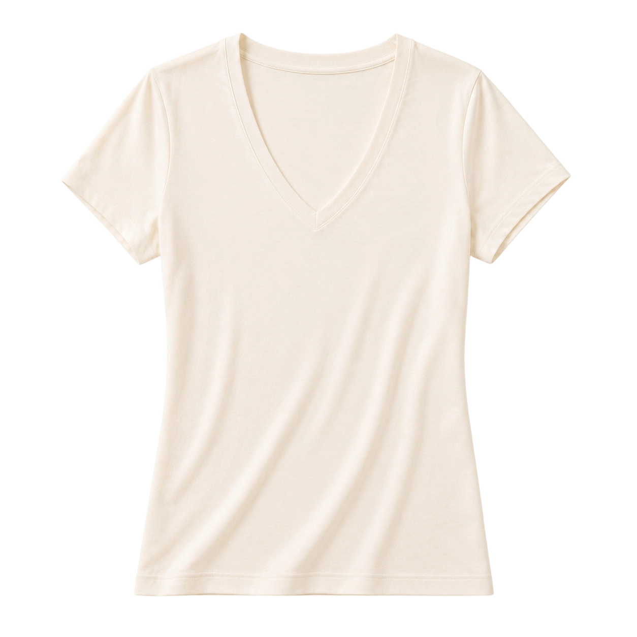 180GSM Bamboo V-Neck T-Shirt