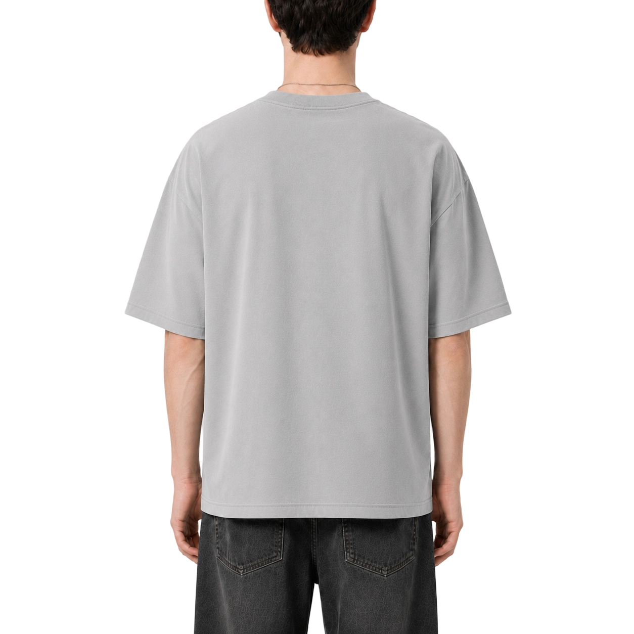 170GSM Wrinkle Resistant Polyester Crew Neck T-Shirt 4
