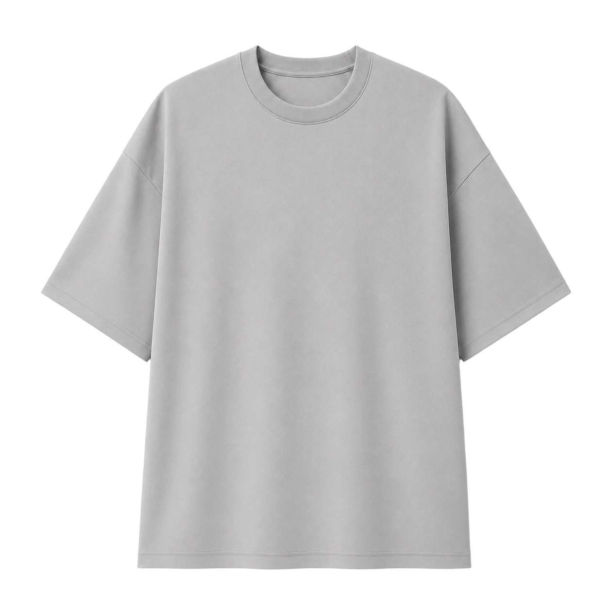170GSM Wrinkle Resistant Polyester Crew Neck T-Shirt 1