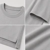 170GSM Wrinkle Resistant Polyester Crew Neck T-Shirt 5