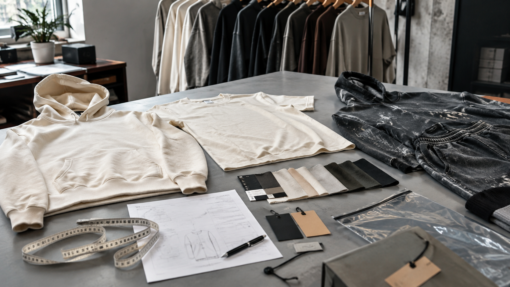 Private Label Streetwear Production: From Blank Samples to Full Custom Drops