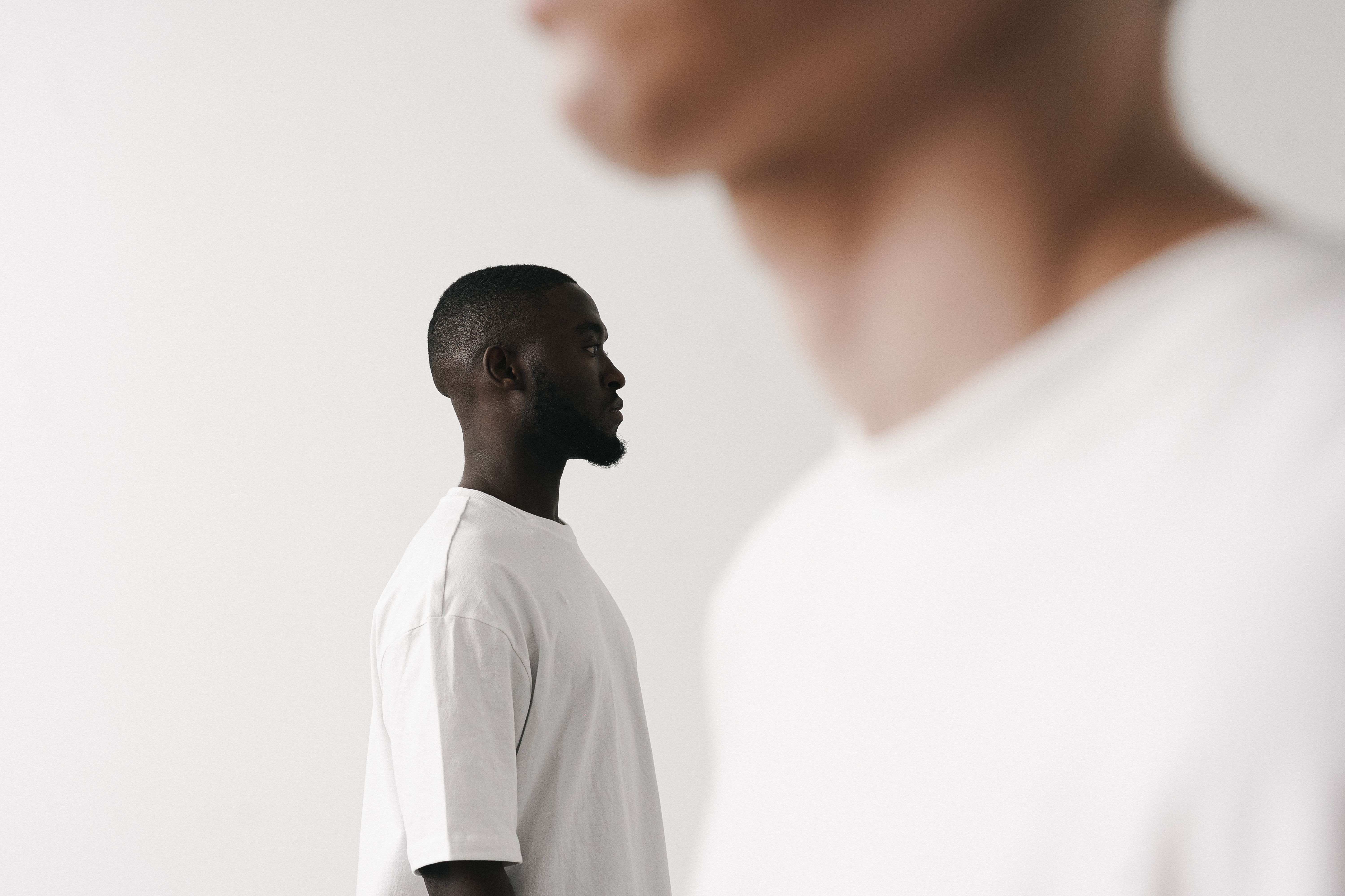 Alternative editorial view of a coordinated clothing collection