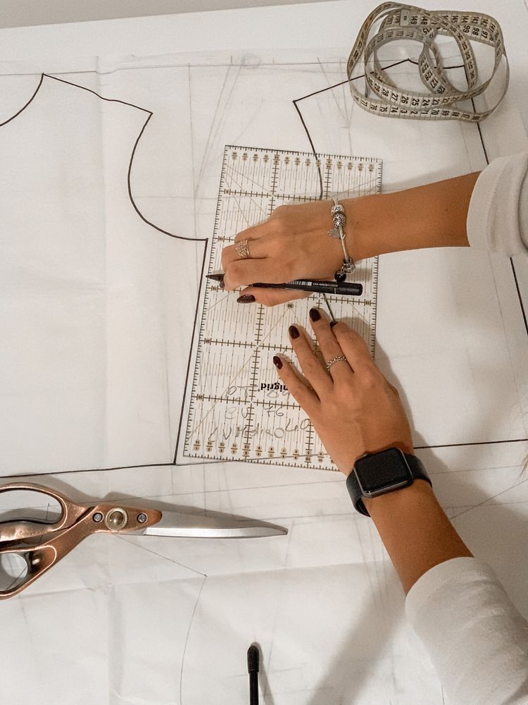 Oversized garment fit and pattern development