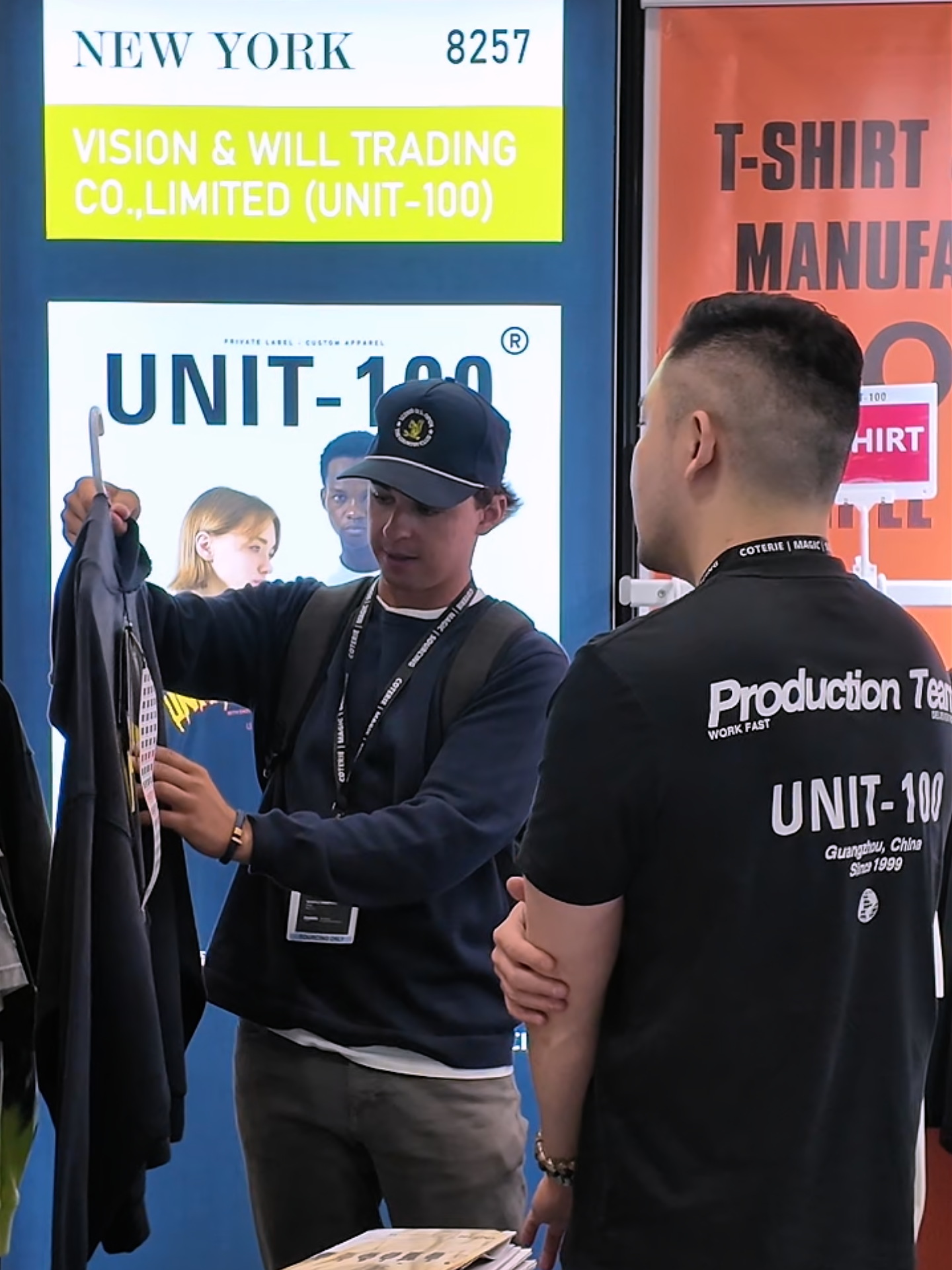 UNIT-100 at SOURCING at MAGIC New York 2026: Better Support for Clothing Brands