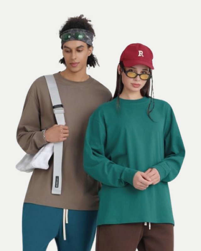 Unisex long-sleeve tee, 240 GSM