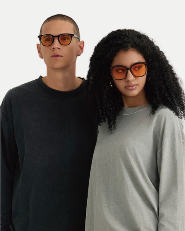 Unisex washed crewneck, 420 GSM