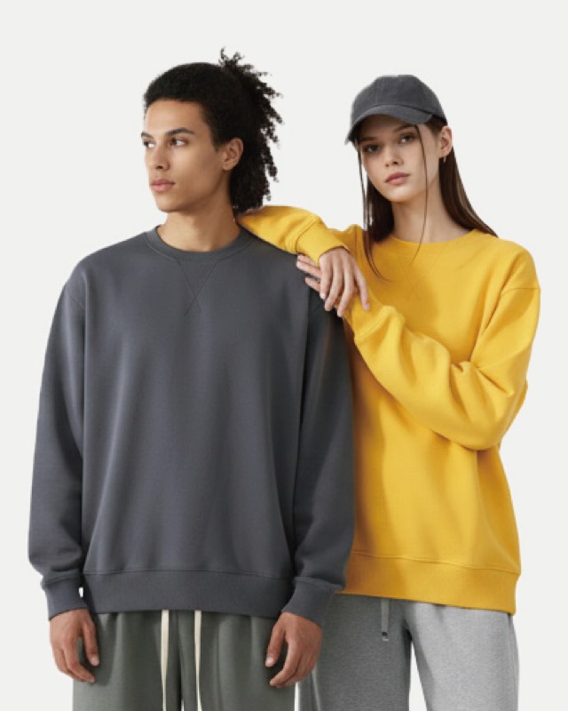 Unisex oversized crewneck, 350 GSM