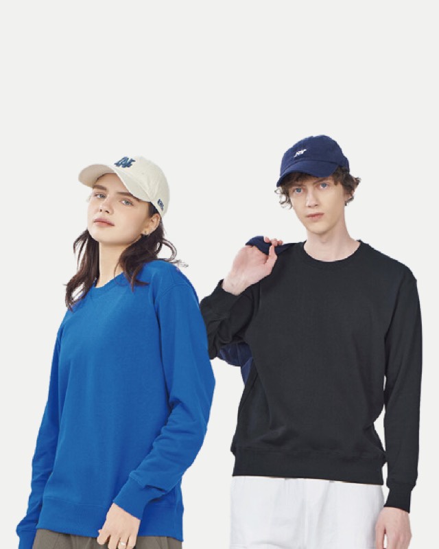 Unisex oversized crewneck, 300 GSM
